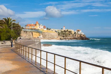 Foto op Canvas Estoril coastline near Lisbon in Portugal © Samuel B.