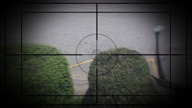 Sniper Scope on Flying Camera