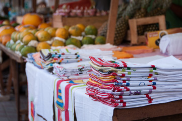 Kitchen Towels for Sale in the Street Market