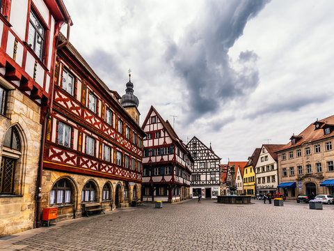 Bavarian City of Forchheim in Franconia, Germany