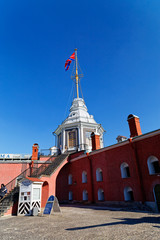 Peter and Paul fort. Naryshkin bastion and Flag Tower