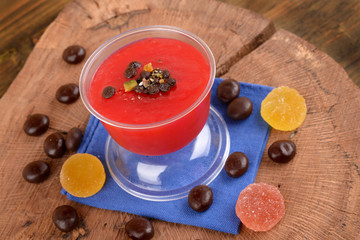 Gelatina di anguria - Watermelon jelly
