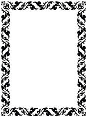 thai pattern frame