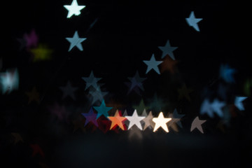 City night light blur bokeh , bokeh background.