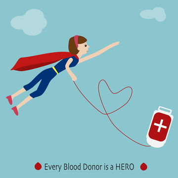 People are hero for blood donation
