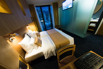 modern hotel room