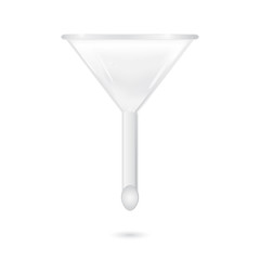 Chemical funnel - lab equipment