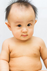 Asian Chinese Baby Girl Portrait