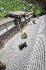 Kongobuji temple in Koyasan (Japan)