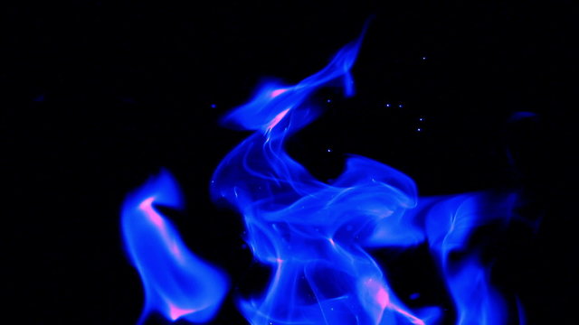 Blue Flame for background