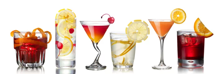 Küchenrückwand glas motiv Cocktail IBA-Cocktails