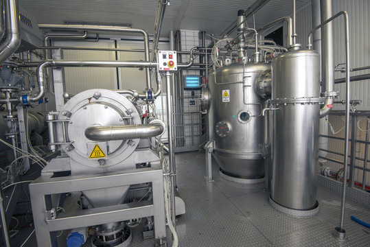 water purification system in a food industry