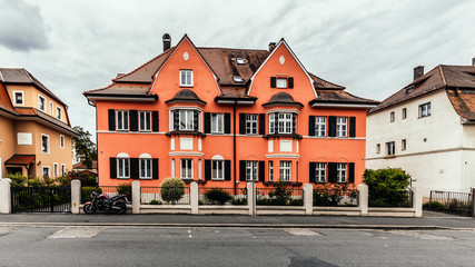 Fototapeta na wymiar Bavarian City of Forchheim in Franconia, Germany