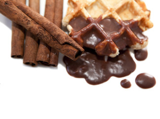 gaufre a la cannelle