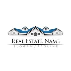 Property Real Estate logo icon vector