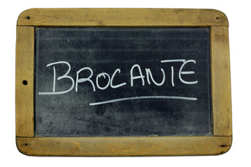 Obraz premium ardoise brocante 28052015