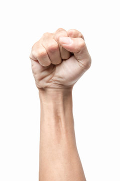 Male clenched fist