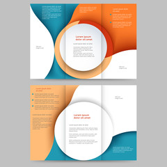 Abstract brochure template