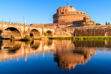 Fototapeta premium Castel Sant Angelo, Rome, Italy