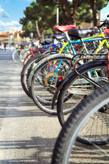 Fototapeta premium Bicycle Parking