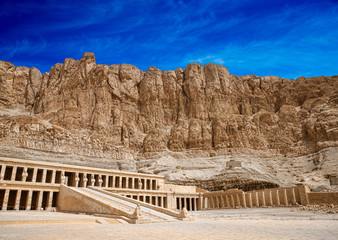  temple of Hatshepsut near Luxor in Egypt