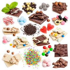 chocolate and candies
