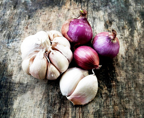garlic and onion