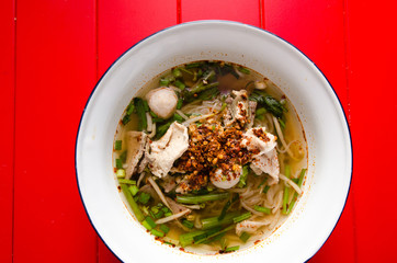 Spicy Tom Yum Noodle, aThai Food
