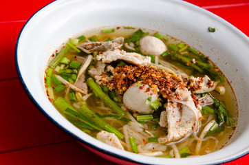 Spicy Tom Yum Noodle, aThai Food