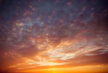  Beautiful sunset clouds