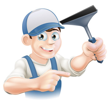 Squeegee Window Cleaner