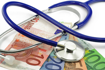 stethoskop mit euro