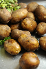 frische Kartoffeln