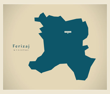 Modern Map - Ferizaj RS