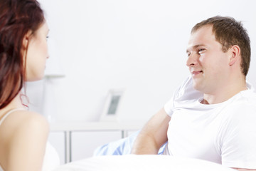 Fototapeta premium Woke up together