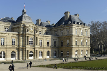 Fototapeta premium sénat -jardins du luxembourg _ paris