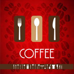 Fototapeta premium Restaurant Coffee Logo with Icons Set Collection
