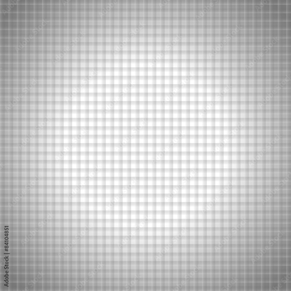 Poster Grid, mesh, intersecting lines background in grayscale
