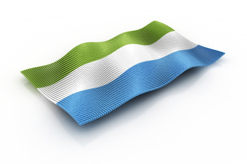 the flag of Sierra Leone