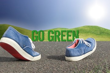 Go green, new concept