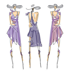 Sketch Fashion Poses