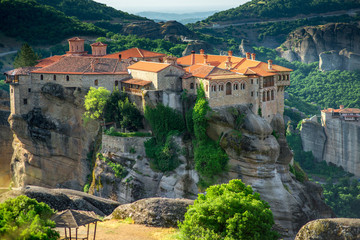 Meteora Monasteries in Greece