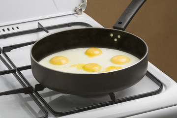 Fried eggs