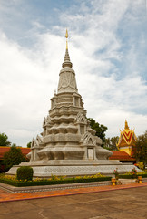 Fototapeta premium Royal Palace in Phnom Penh, Cambodia