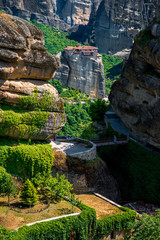 Meteora Monasteries in Greece