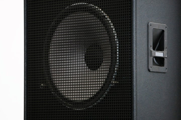 Loudspeaker enclosure. Sound speaker.