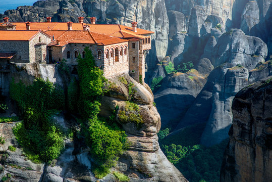 Meteora Monasteries in Greece