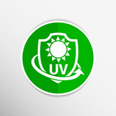  Icon, Label or Sticker Anti UV protection