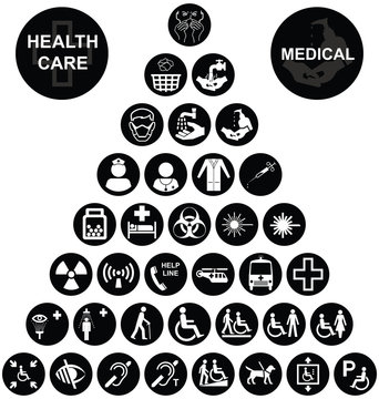 Medical and health care Icon collection