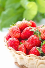 Fresh summer strawberries